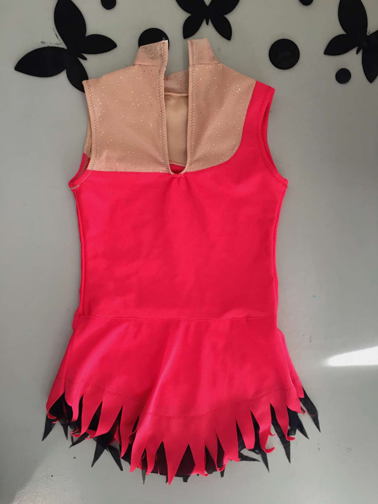 Lana rojo/salmon Bajo pedido - Imagen 3