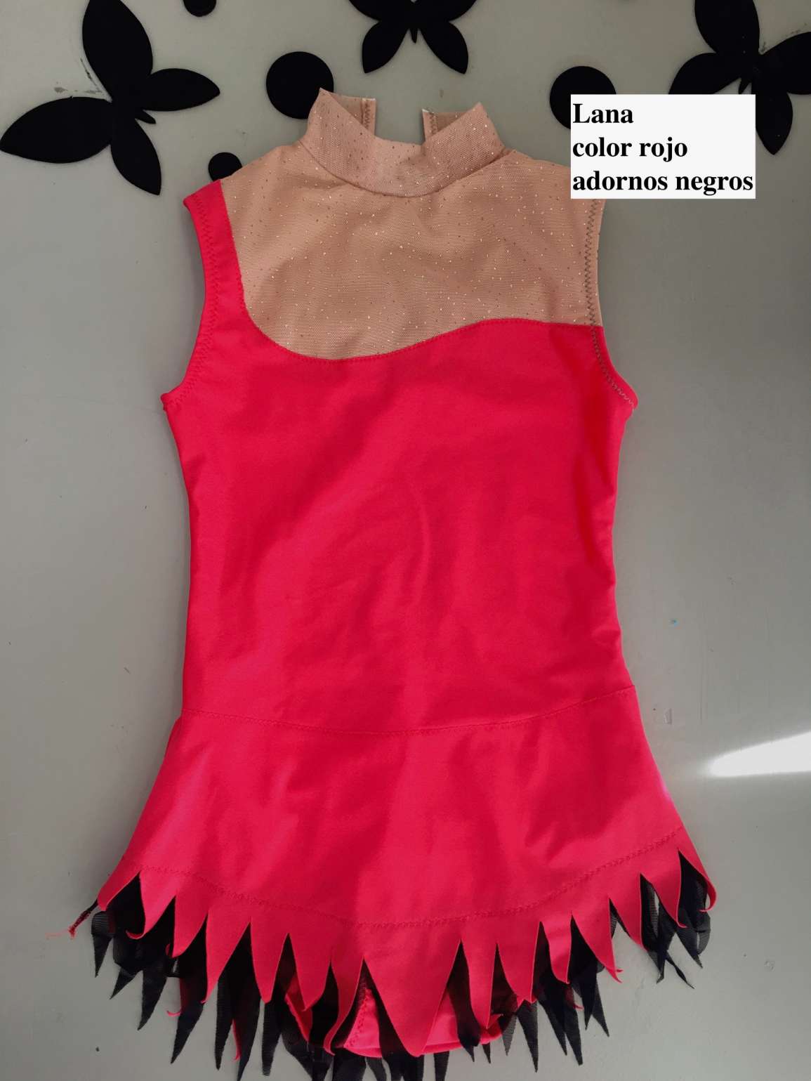 Lana rojo/salmon Bajo pedido